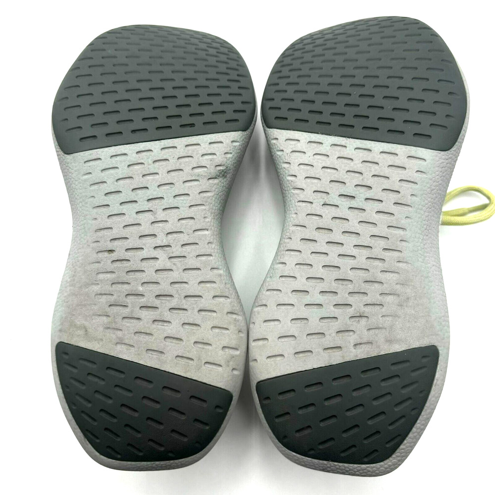 ALLBIRDS Women's size 10.5 Tree Dasher Gray Yellow Casual Running Shoes Sneakers - Picture 8 of 9